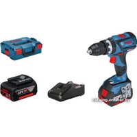 Ударная дрель-шуруповерт Bosch GSB 18V-60 C Professional 06019G210B (с 2-мя АКБ, кейс)