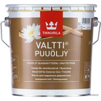 Масло Tikkurila Valtti puuoljy 9 л (базис EC)