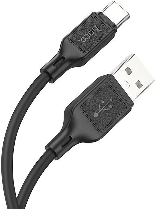 

Кабель Hoco X90 USB Type-A - USB Type-C (1 м, черный)