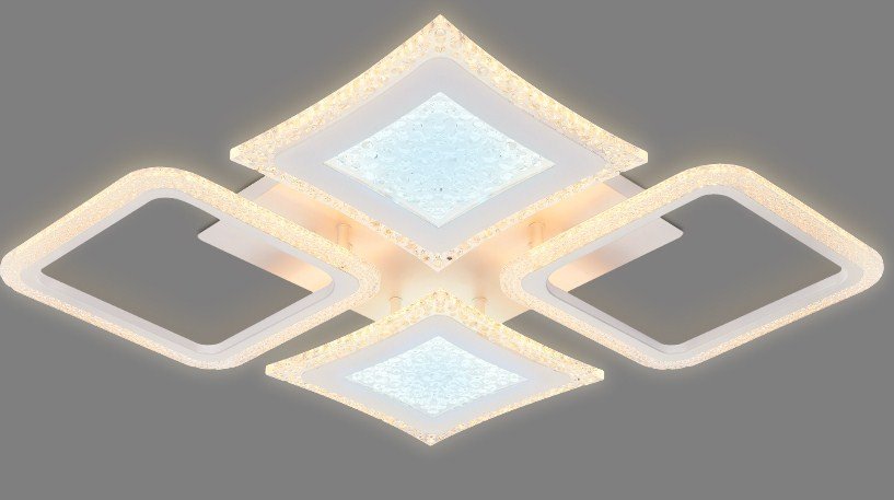 

Припотолочная люстра Ambrella light FA430/4 WH (белый)