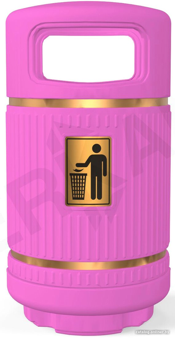 Уличная урна Berkano 040_041_15 (royal purple)
