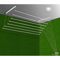 Сушилка для белья Comfort Alumin потолочная 7 стержней сталь 230 см