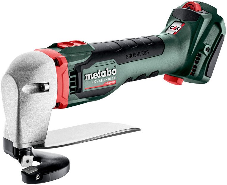 

Листовые электрические ножницы Metabo SCV 18 LTX BL 1.6 601615840 (без АКБ, кейс)