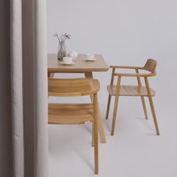 Кухонный стол Оримэкс Лондон-М 1200-1600x800 (светлый бук без тонировки/светлый бук)