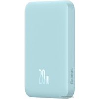Внешний аккумулятор Baseus Magnetic Mini Air Wireless Fast Charge Power Bank 20W 6000mAh (голубой)