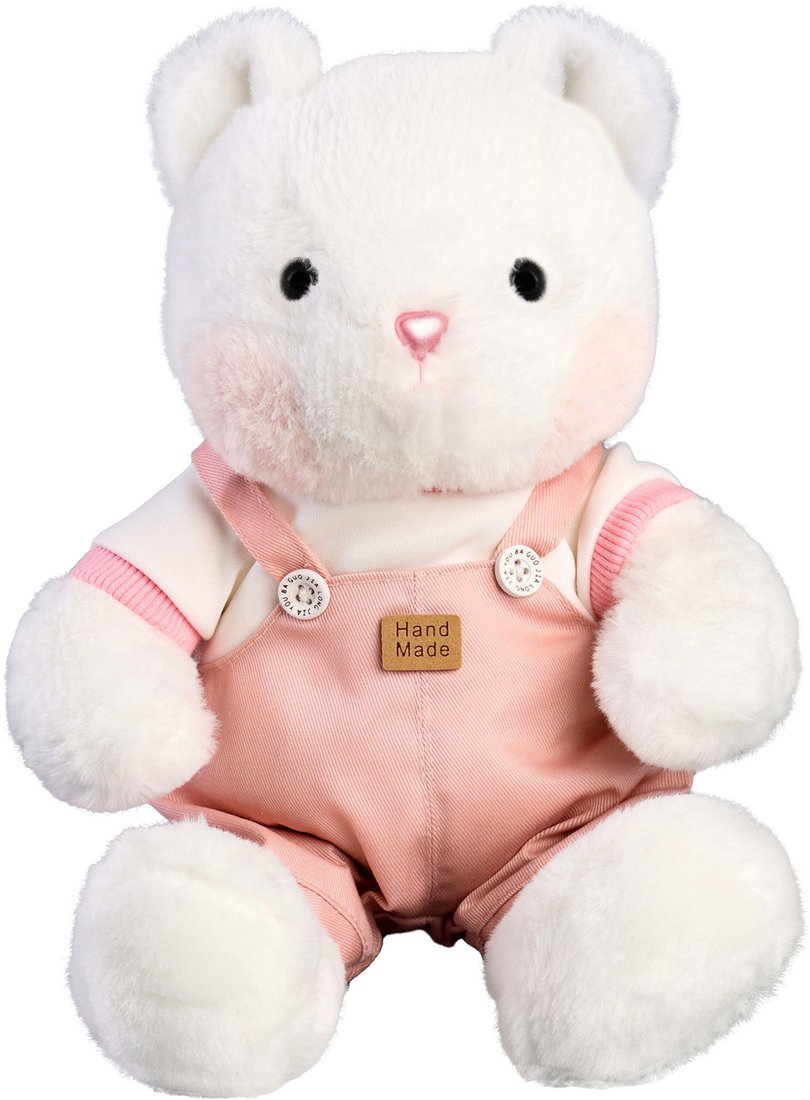 

Классическая игрушка Milo Toys Little Friend Медведь 9905632 (розовый)