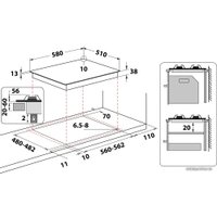 Варочная панель Indesit THP 641 IX/I