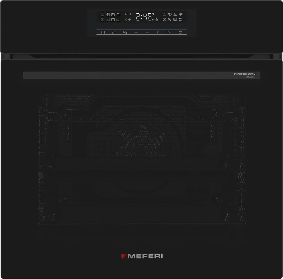 

Электрический духовой шкаф Meferi MEO6016BK Comfort Plus