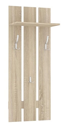 Вешалка для одежды Кортекс-мебель Лара ВП1 (дуб сонома)