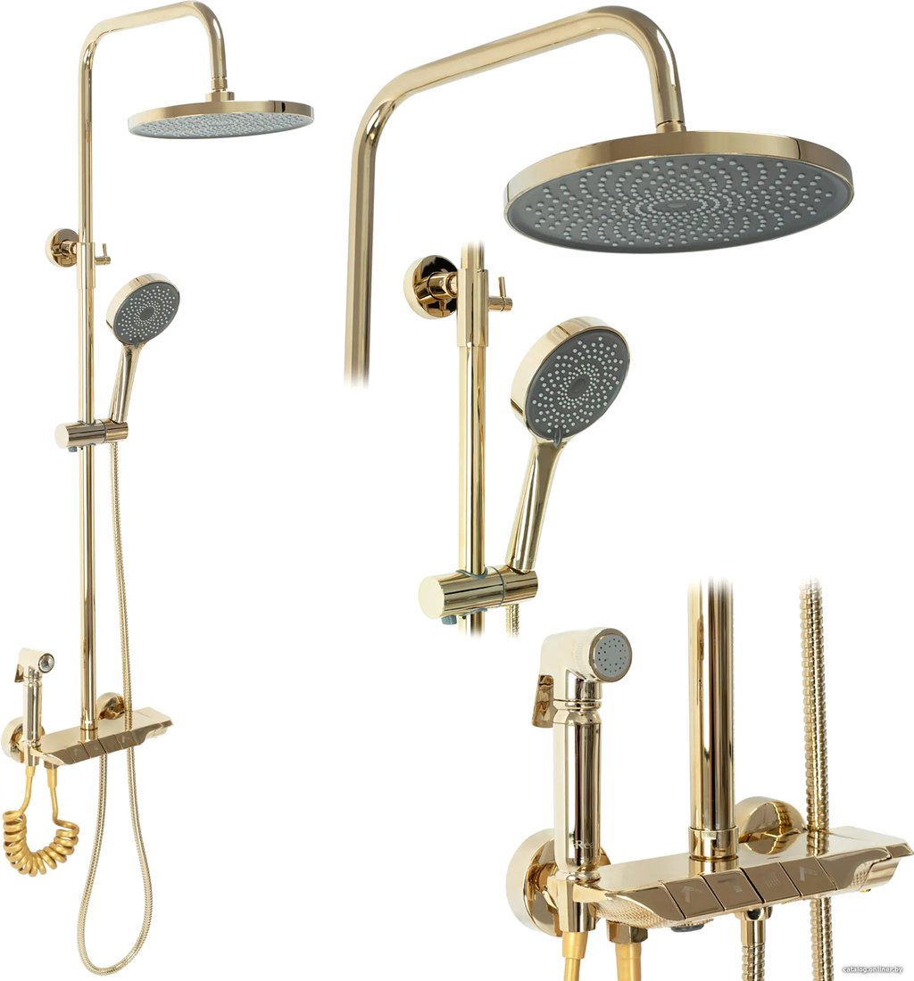 Душевая система  Rea Max Gold REA-P6617