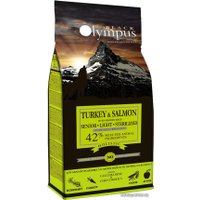 Сухой корм для собак Black Olympus Senior Light Sterilised Turkey & Salmon (для всех пожилых стерилизованных пород с индейкой и лососем) 2 кг