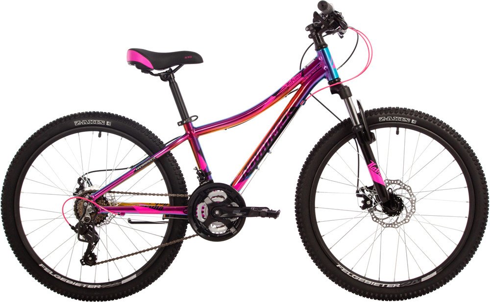 

Велосипед Novatrack Katrina 21 D 2024 24AHD.KATRINA.12GVL4 (фиолетовый металлик)
