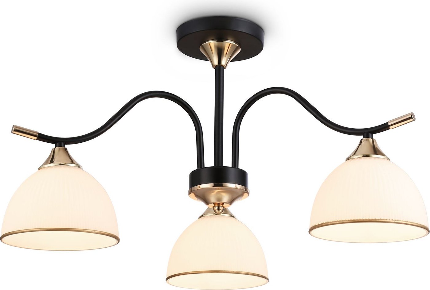 

Люстра средней высоты Ambrella light Traditional TR3161/3 BK/FGD