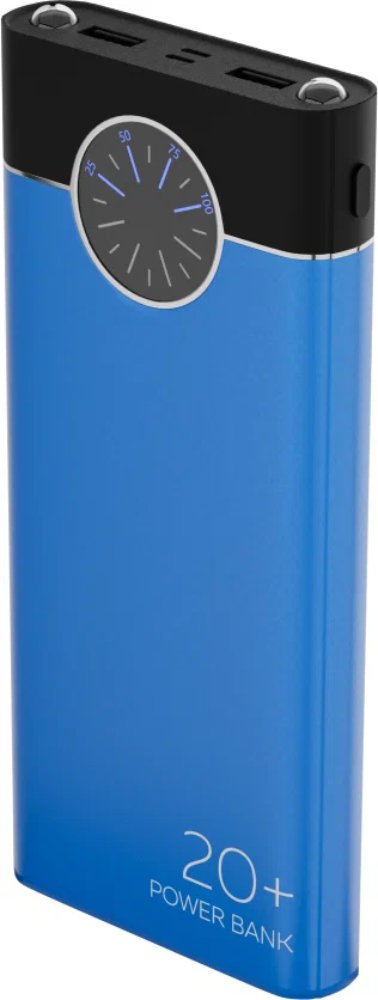 

Внешний аккумулятор More Choice PB40-20 20000mAh (синий)