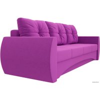 Диван Лига диванов Сатурн 101027 (микровельвет, фиолетовый)