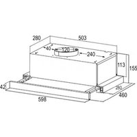 Кухонная вытяжка GrandGermes Bilbao 60 (черный)