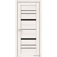 Межкомнатная дверь Velldoris City 2 60x200 (дуб бьянко, лакобель черный)