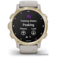 Умные часы Garmin Descent Mk2s (светло-золотистый/светло-песочный)