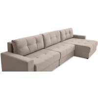 Угловой диван Mio Tesoro Манчестер 292 1.5ек-1.5ек-1.5пф (1101 бежевый)