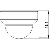 CCTV-камера Hikvision DS-2CE55A2P-VF