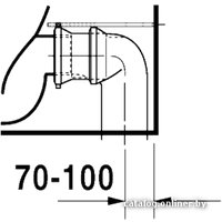 Унитаз напольный Duravit DuraStyle (215509) (без сиденья)