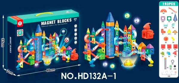 

Магнитный конструктор Dezhi HD132A-1