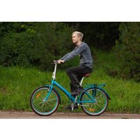 Велосипед Shulz Krabi V-brake 2024 (туманная бухта)