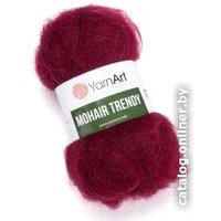 Пряжа для вязания Yarnart Mohair Trendy 109 100 г 220 м (бордо)