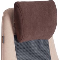 Офисное кресло TetChair Aviator (флок, ткань, коричневый/бежевый/серый 6/7/W-12)