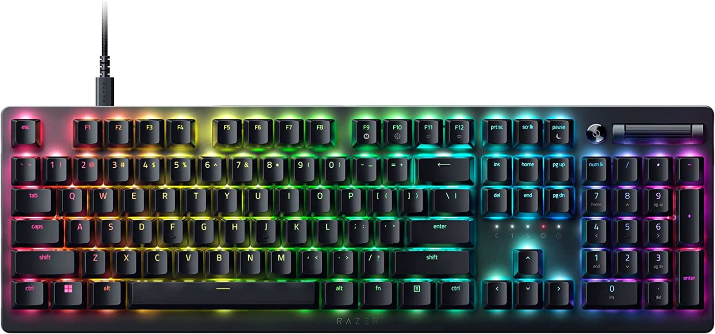 

Клавиатура Razer Deathstalker V2 (Razer Low Profile Optical Purple, нет кириллицы)