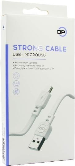 

Кабель Digital Part MC-66 microusb (белый)