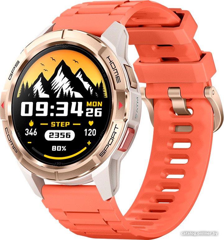 Умные часы Mibro Watch GS Active (золотистый/оранжевый)