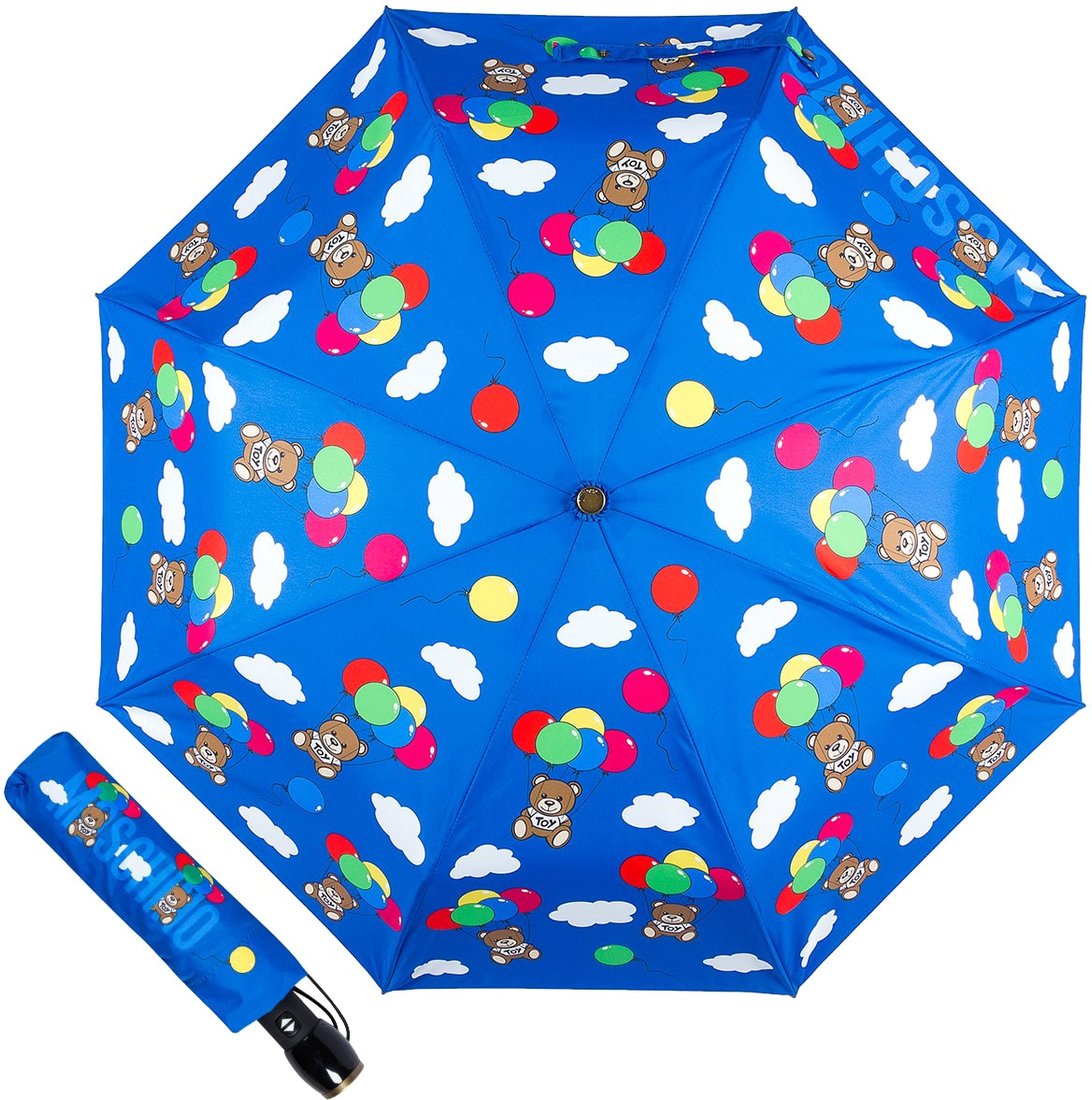 

Складной зонт Moschino 8140-OCF Bear in the Sky Blue