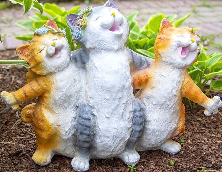 

Садовый светильник-фигура Чудесный Сад Веселые коты