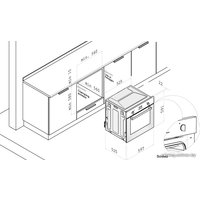 Газовый духовой шкаф Korting OGG 771 CFN