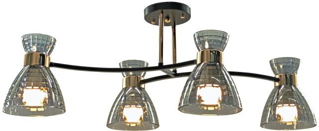 

Люстра средней высоты Aitin Pro НПБ 02-4x60-101 N5686/4 (кофе/золото)