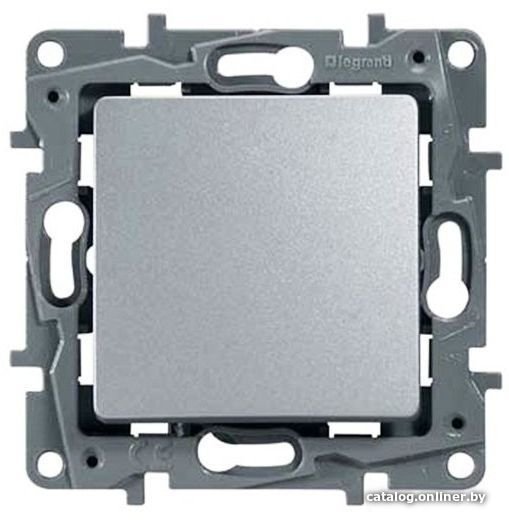 Выключатель Legrand Etika 672401 (алюминий)
