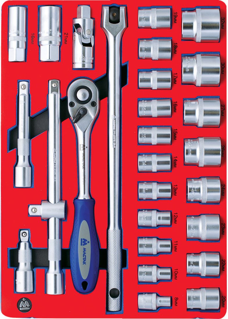 

Универсальный набор инструментов Мастак 5-004028 (28 предметов)