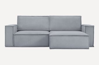 Модульный диван Divan Этен 6 Vertical Silver 255920 (серый)