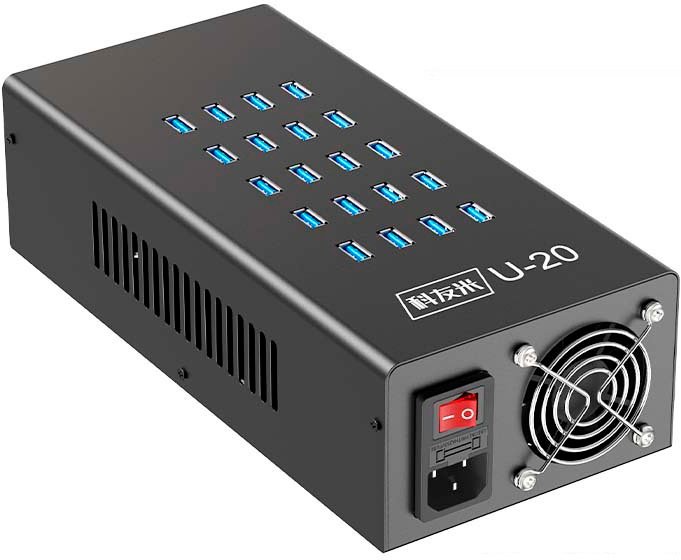 

Сетевое зарядное USBTOP 1020P300WB