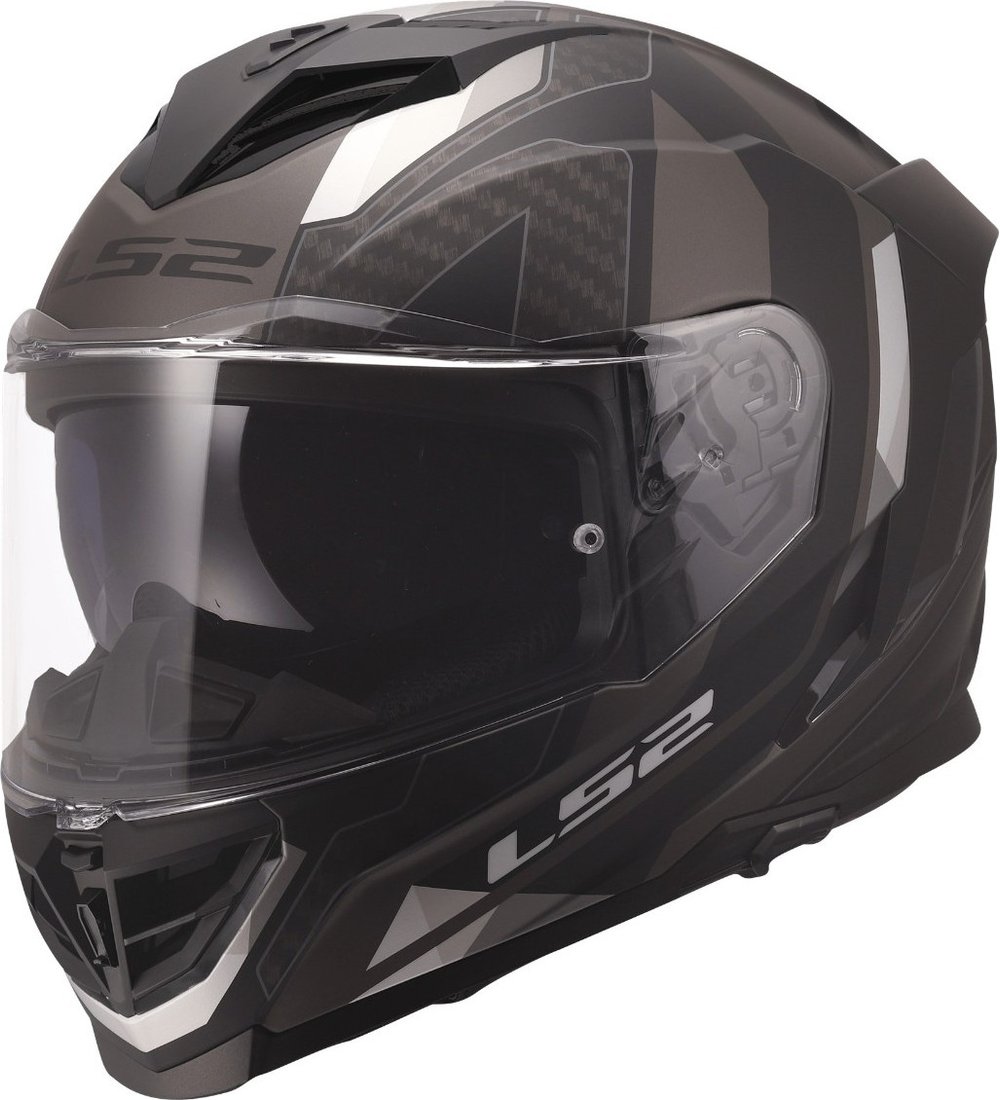 

Мотошлем LS2 FF818 Storm III Sporty (L, черный/серый)