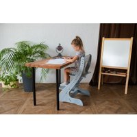 Растущий стул Друг Кузя Растущий Павлин (серый)