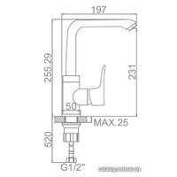 Смеситель Ledeme H34 L4034-2