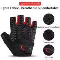 Перчатки RockBros S169 S (черный/красный)