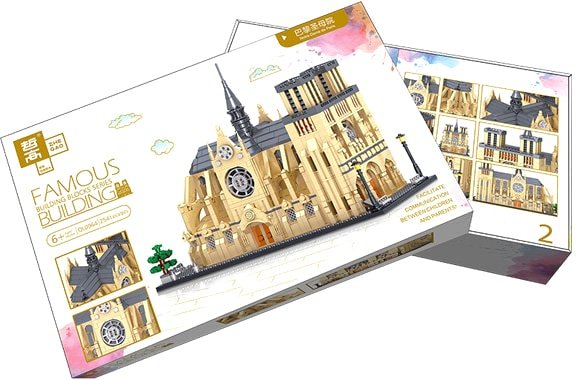 

Конструктор Zhe Gao Creator Classic QL0964 Собор Парижской Богоматери