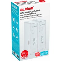 Дозатор для жидкого мыла Laima 609107 (белый)