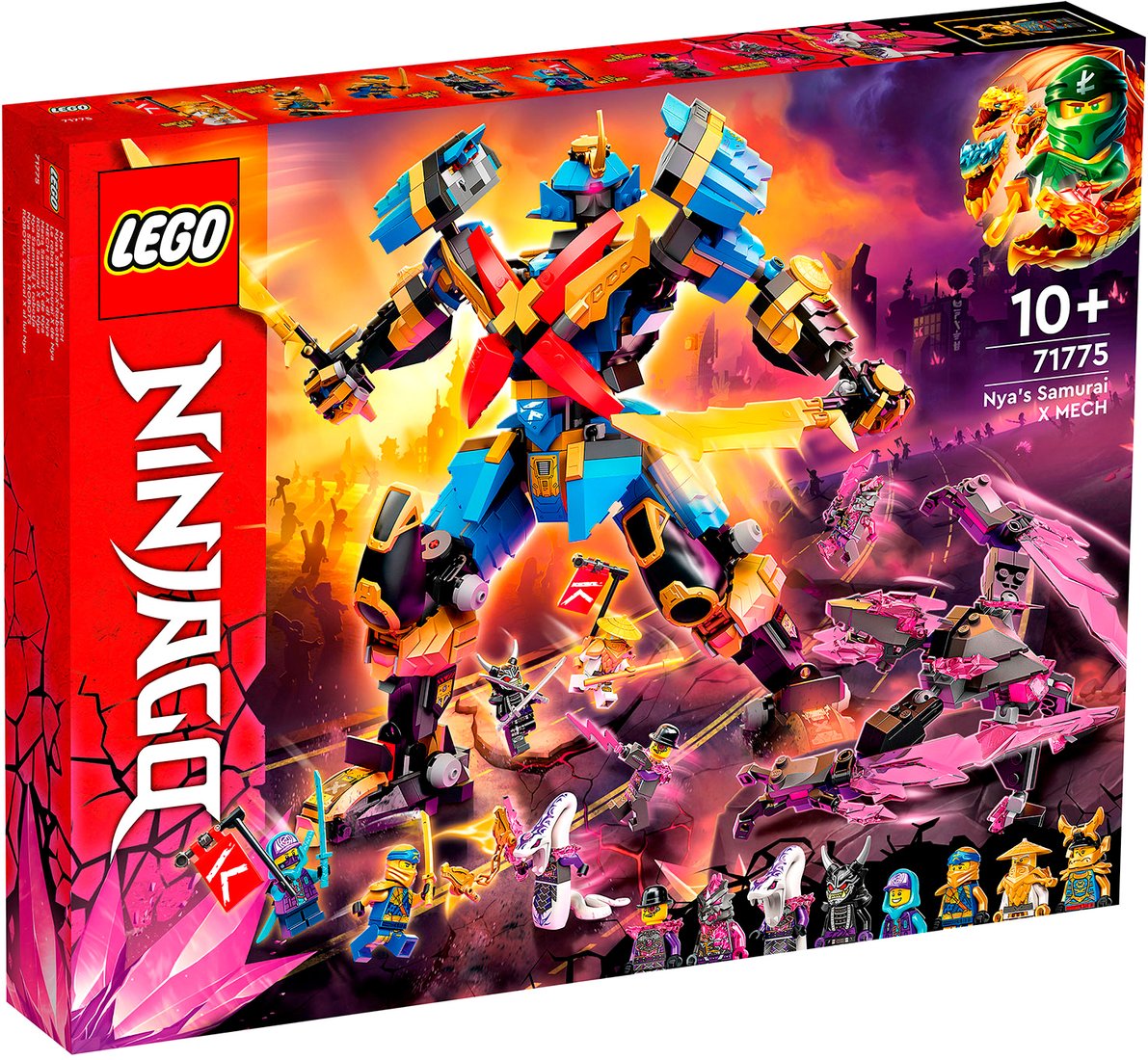 

Конструктор LEGO Ninjago 71775 Робот Нии Самурай Икс