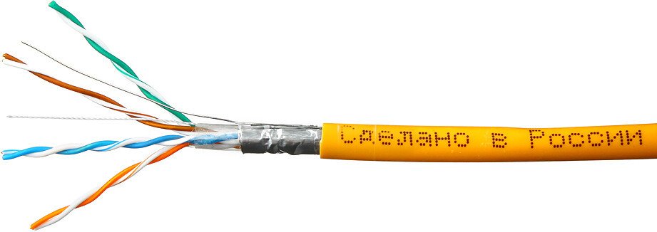 

Кабель Skynet Cable Premium CSP-FTP-LSZH-4-CU/100 (100 м, оранжевый)