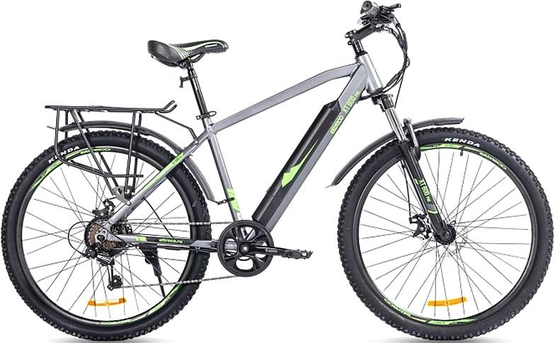 

Электровелосипед Eltreco XT 800 Pro (серый/зеленый)