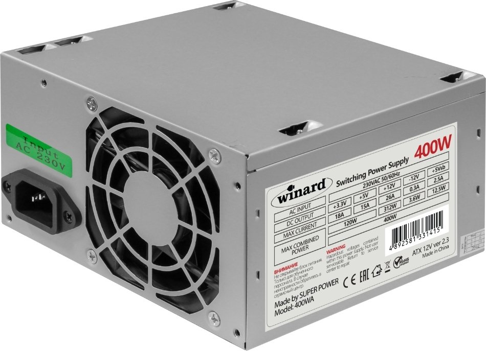 

Блок питания Winard 400WA